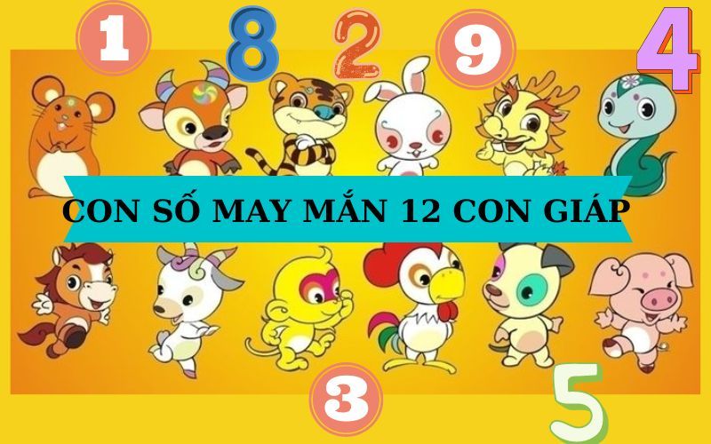 Con số may mắn theo yếu tố ngũ hành